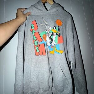 Looney Tunes Gray Hoodie for Men
